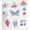 MARSHMALLOW, variant on Social Edition Women's American Symbol Graphic Tee with Short Sleeves, Sizes XXS-XXL
