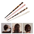 thumbnail image 3 of 4pcs clips decorativos para el cabello de las mujeres Pines de pelo Daily Headwear Updo Tocado Regalos, 3 of 6