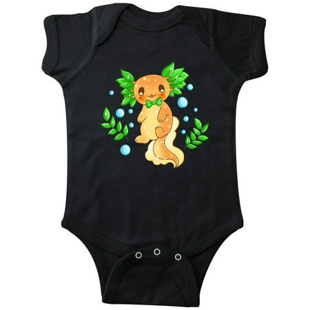 

Inktastic Cute Orange and Green Axolotl Gift Baby Boy or Baby Girl Bodysuit