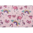 thumbnail image 5 of DDSOL Girl Pajamas Flamingo Print 2-Piece Long Sleeves Sleepwear Pink Size 6, 5 of 8