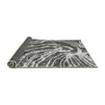 thumbnail image 2 of Ahgly Company Indoor Square Abstract Gray Modern Area Rugs, 5' Square, 2 of 4