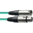 thumbnail image 2 of Stagg XLR Microphone Cable 20' - Assorted Colors Green, 2 of 2