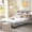 Gray, variant on Handmade Olive Velvet Queen Bed, Exceptional Quality And Style Headboard Platform Made Of Solid Birch Hardwood,