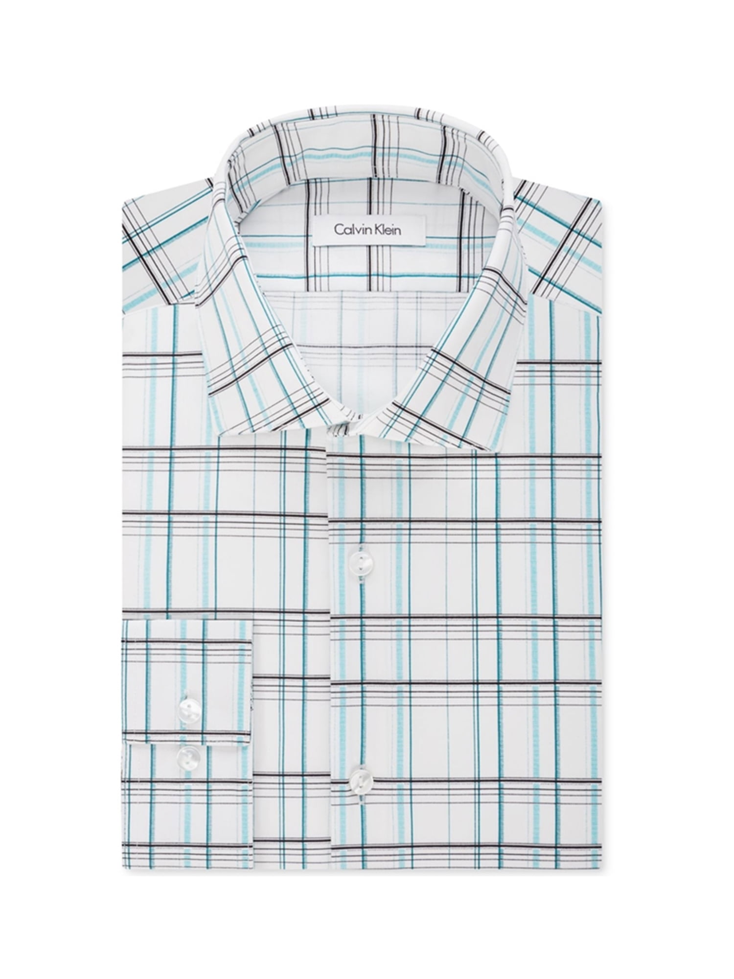 calvin klein infinite white dress shirt