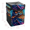 thumbnail image 5 of Owl Foldable Car Trash Can with Lid, Leak-Proof, and Hanging Storage Bag - Car Garbage Can, Car Trash Can, Trash Can for Car, 5 of 6