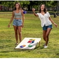 thumbnail image 7 of JOYIN 16 Cornhole Bean Bags for Tossing (4.7” x 4.7”), Durable Nylon All-Weather Bean Bags, Includes 15 Bean Bags and a Carry Bag, Cornhole Game Set, Party Game Supplies for Kids & Adults, 7 of 7