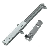 Rok Hardware Soft Close Cabinet Drawer Damper Side Mount Adapter for Wood Drawers, Gray