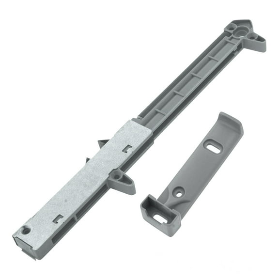 Rok Hardware Soft Close Cabinet Drawer Damper Side Mount Adapter for Wood Drawers, Gray