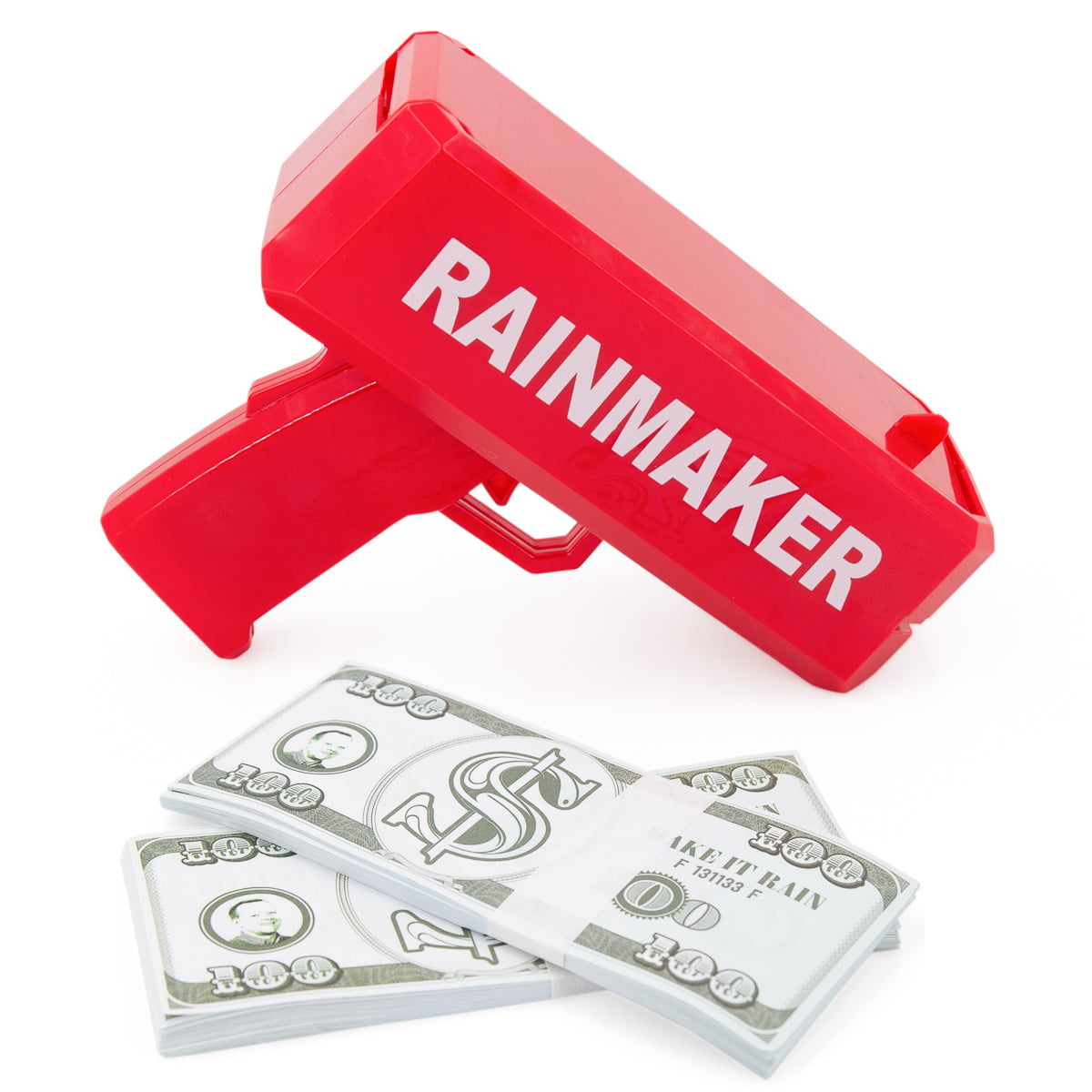 Bill Dispenser Rainmaker money gun Cash Gun Money Shooter Metallic Plated 