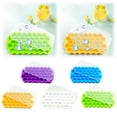 thumbnail image 4 of 37-Cell Silicone Ice Cube Tray with Lid - BPA Free, Stackable Small Ice Mold for Freezer, Easy-Release for Cocktails, Iced Coffee & Organizer Bins, 4 of 4