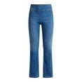 thumbnail image 5 of Sofia by Sofia Vergara Women's and Women's Plus Melisa Flare High Rise Pull On Jeans, 30.5", 32.5" and 34.5" Inseams, Sizes 0-28, 5 of 5