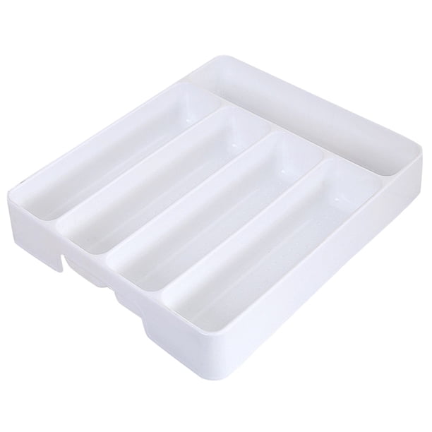 Bandeja Para Cubiertos Con Borde, Cajón Caliente, Caja Para Guardar Cubiertos, Bandeja De Plástico Para Cubiertos, Separación