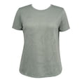 thumbnail image 1 of Playera Umbro Para Mujer, Deportiva De Manga Corta Talla EG Color Verde, 1 of 4
