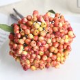 thumbnail image 4 of Destyer Artificial Plant Bundle Simulation Branch Bouquet Home Decor Fake Plant, Red, 4 of 6