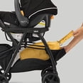 thumbnail image 3 of Chicco KeyFit Caddy Frame Stroller, Accepts All Chicco Infant Car Seats, Adjustable Handle, Parent Tray | Black/Black, 3 of 5