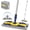 Yellow, variant on Microfiber Mops for Hardwood Floor Cleaning: Flat Floor Mop with 4 Washable Pads 59" Adjustable Handle - Dust Dry Mop for Kitchen BathroomTile Laminate Wood Vinyl - Home Commercial Mops