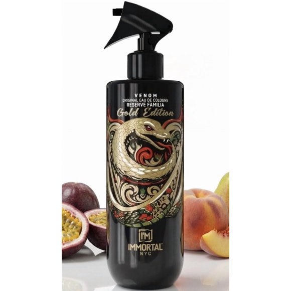 Colonia en aerosol para después del afeitado Immortal NYC Venom 'NEW GOLD'