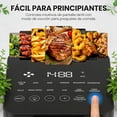 thumbnail image 3 of edx Freidora de Aire, Compacta y Grande de 6 Cuartos de Galón con 400F para una Cocina Multifuncional Eléctrica y Crujiente con LED Digital, Beige, 3 of 9