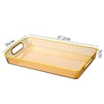 thumbnail image 2 of LCXmlly Modern Design Serving Tray Tray Serving Tray with Handles Tea Tray Diner Party Home Food Serving Tray Transparent Thickened Snack Fruit Coffee Tray, 2 of 8