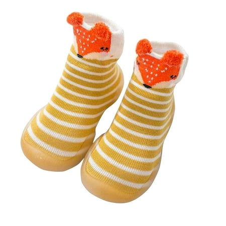 

Hfyihgf Baby Toddler Socks Thin Cotton Non-slip Soft-soled Waterproof Floor Shoes
