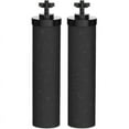 thumbnail image 1 of 2 Pcs pour Berkey Filtre Naturel Noir Élément de Purification d'Eau, 1 of 5