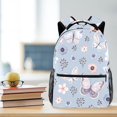 thumbnail image 6 of Aesthetic Flying Butterflies and Flowers School Backpack Medium Size, Travel Bag for Women Men Teens Girls Boys, 6 of 6