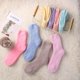 thumbnail image 4 of Guardurnaity Calcetines de mujer Otoño Invierno cálido señora calcetines suave Coral terciopelo felpa espesar piso cama calcetín Color sólido Medias Naranja, 4 of 6