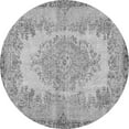 thumbnail image 1 of Ahgly Company Indoor Round Persian Gray Traditional Area Rugs, 7' Round, 1 of 1