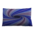 thumbnail image 1 of Ahgly Company Patterned Outdoor Rectangular Light Slate Blue Lumbar Throw Pillow, 13 inch by 19 inch, 1 of 5