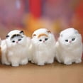 thumbnail image 4 of Realistic Sounding Cat Shape Plush Toys Simulation Stuffed Animal Cuddly  Doll Toy Gift for Kids Children New, 4 of 10