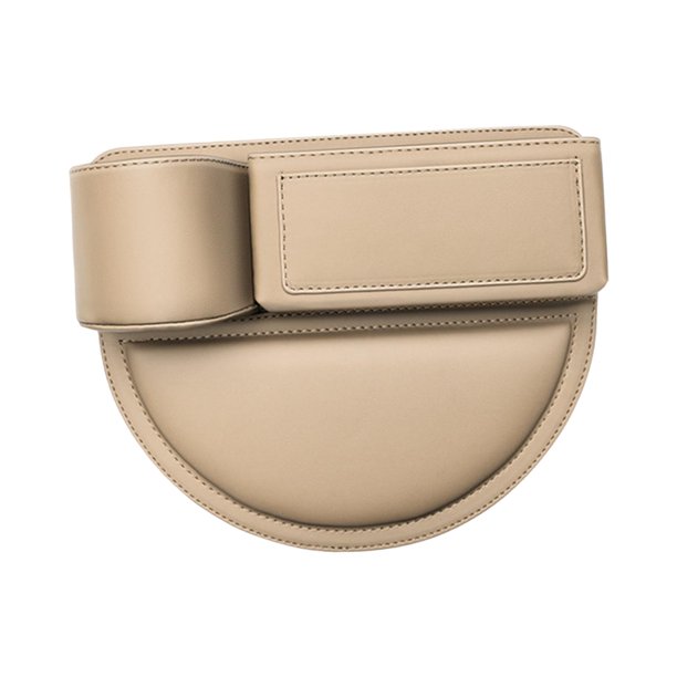 Generic Seat Organizador Relleno Resistente a los arañazos Accesorios para automóviles Lado beige