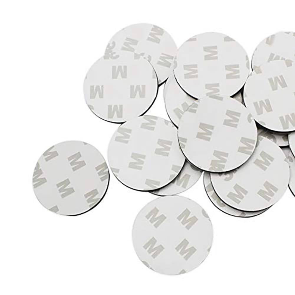 Manfiter Self Adhesive Dots pcs 50pcs 3m Double Sided Black Foam Tape Strong Adhesive Dot Hook Loop Dots With Waterproof Sticky Glue Coins Tapes Perfect For School Office Home Walmart Com Walmart Com