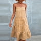 thumbnail image 2 of Vestidos Para Mujer Vestidos Casuales de Moda Sling Cintura Media Con Cuello en V Sin Mangas Vestido A Rayas Sin Tirantes Odeerbi  ODB156291, 2 of 7