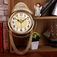 thumbnail image 4 of European Pendulum Wall Clock Battery Operated, Silent Quartz Movement, Vintage Style, Hanging Home Decor, 4 of 5