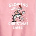 thumbnail image 2 of Cat in the Hat - Glowing Christmas Cheer  - Toddler And Youth Crewneck Fleece Sweatshirt, 2 of 4