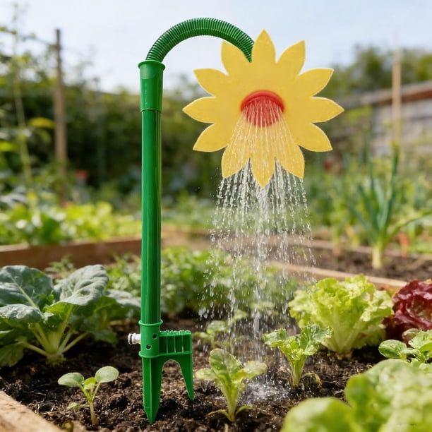 Aspersor de agua BLOWING Crazy Daisy para jardín
