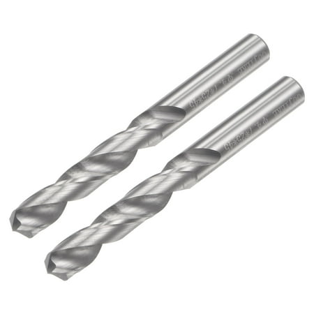 

Uxcell 4.7mm C2/K20 Tungsten Carbide Straight Shank Spiral Flutes Twist Drill Bit 2 Pack