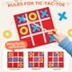 thumbnail image 3 of Juego de tres en raya, rompecabezas, juego interactivo para padres e hijos, XO Toy, Xoxo Chess 12 Uds., 3 of 9