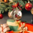 thumbnail image 4 of Paquete de 2 bolas de cristal con asta de ciervo, adorno para árbol de Navidad, hogar, vacaciones, fiesta de Navidad, colgante artesanal, decoración, regalo de Navidad Z40, 4 of 4