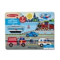 thumbnail image 3 of Melissa & Doug Wooden 7-Piece On the Move Vehicles Sound Puzzle, 3 of 4