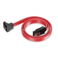 thumbnail image 3 of Cable SATA III de 0,3 m Cable de datos S-ATA 3 HDD SSD Cable de conexión Un clip de metal Cable de conexión de 6 Gb/s 1x Conector recto 1x 90° Tipo L - Rojo ACTIVE Biensenido a ACTIVE, 3 of 5