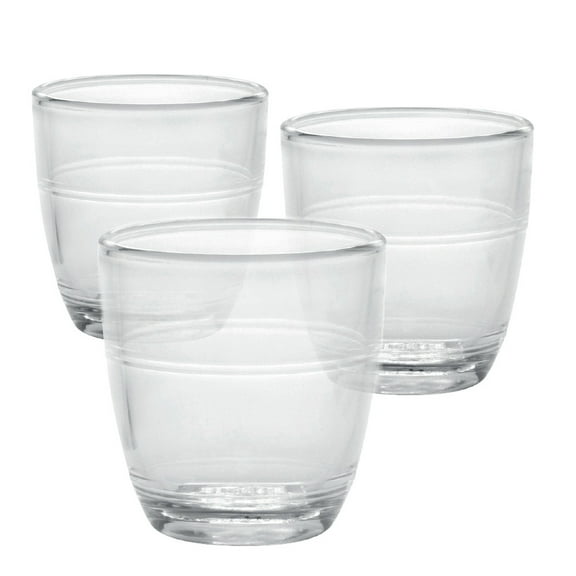 Duralex Gigogne Glass 3.1 Ounce Tumbler, Set of 6