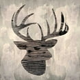 thumbnail image 3 of Sta Teresa, Ashley 20x20 Black Modern Framed Museum Art Print Titled - Be a Deer II, 3 of 5