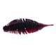thumbnail image 3 of Señuelo de pesca suave con gusanos, simulación de señuelos, suministros prácticos, larvas de gusanos para trucha. Rojo Negro, 3 of 9