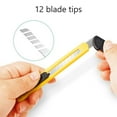 thumbnail image 3 of 10x Razor Blade Utility Knife Box Cutter Sharp Snap Precise Exacto Plastic Case, 3 of 12