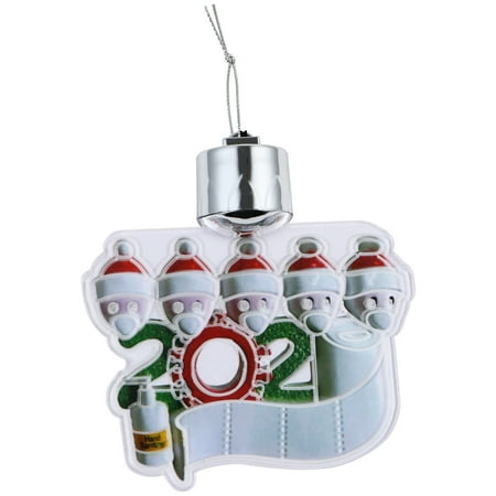 

NUOLUX 1pc Christmas 2020 Family Snowman Mask Small Night Lamp Hanging Night Light