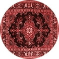 thumbnail image 1 of Ahgly Company Indoor Round Persian Red Traditional Area Rugs, 4' Round, 1 of 4