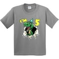 thumbnail image 3 of Inktastic I'm 5 Dinosaur Youth T-Shirt, 3 of 5