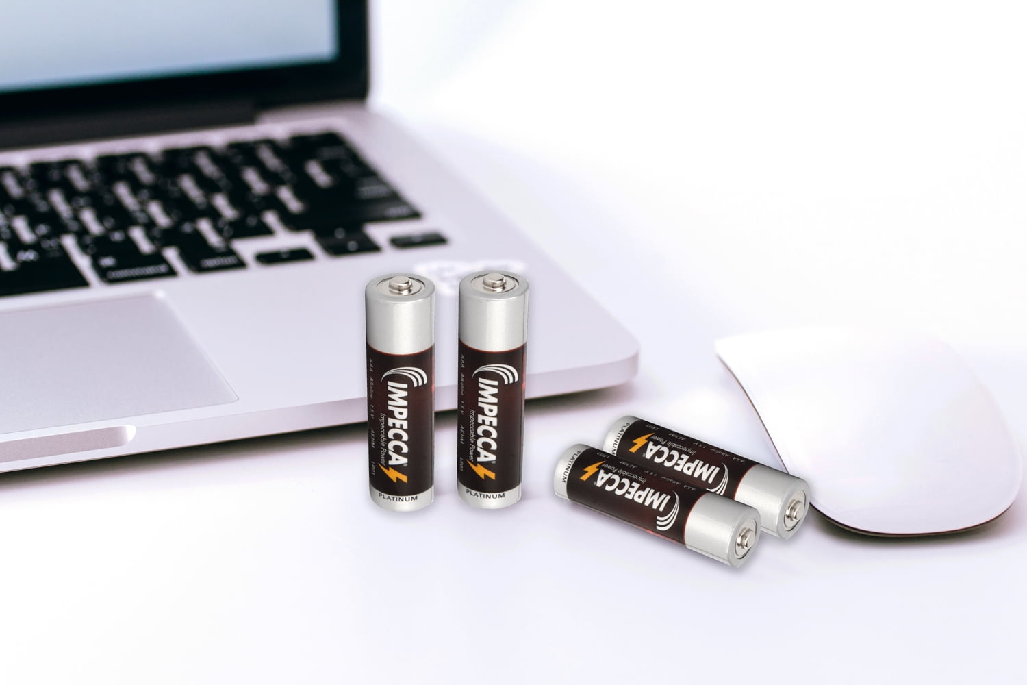 Impecca 400-Count AAA Batteries High Energy Premium Alkaline Battery 1.5 V (4 Boxes of 100 Batteries - AAA Size), Leak Resistant 10-Year Shelf Life, Ideal for Office/Wholesale/Medical/Education/Home