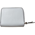 thumbnail image 2 of Tory Burch 146463 Thea New Ivory White With Gold Hardware Pebbled Leather Women's Bifold Wallet, 2 of 4